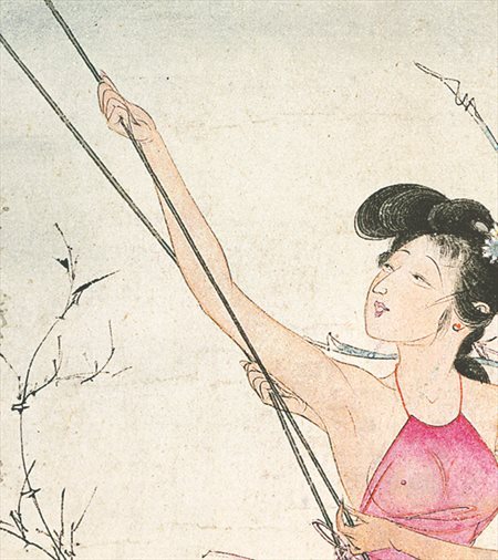 青阳-胡也佛的仕女画和最知名的金瓶梅秘戏图